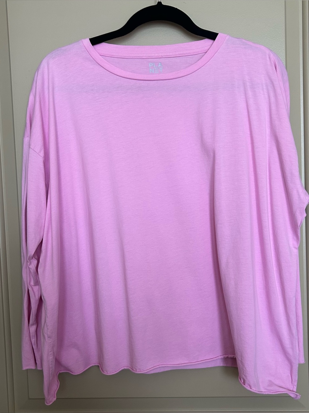 Pink Planet Long-Sleeve Women’s Top OSFM